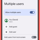 Android guest mode screenshot